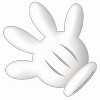 Eureka Mickey Mouse Clubhouse Hand Paper Cut Outs 36 Per Pack 3 Packs (EU-841001-3) - 2 of 2
