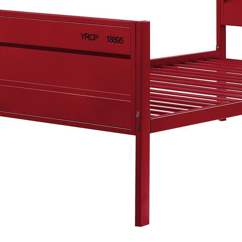 Cargo 79&#34; Twin Bed Red - Acme Furniture, 5 of 7