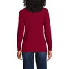Lands' End Women's Relaxed Cotton Long Sleeve Mock Turtleneck - 2 of 3
