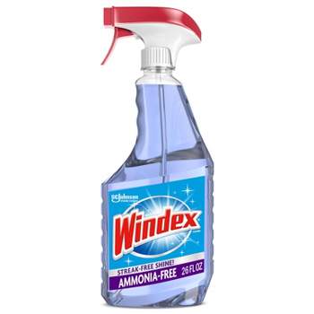 Windex Ammonia-Free Glass Cleaner Spray Crystal Rain Scent - 26oz