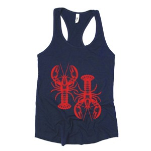 Simply Sage Market Two Lobsters Racerback Tank - 1 of 3