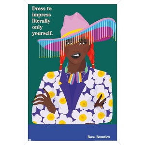 Trends International Boss Beauties - Dress To Impress Framed Wall Poster Prints - 1 of 4
