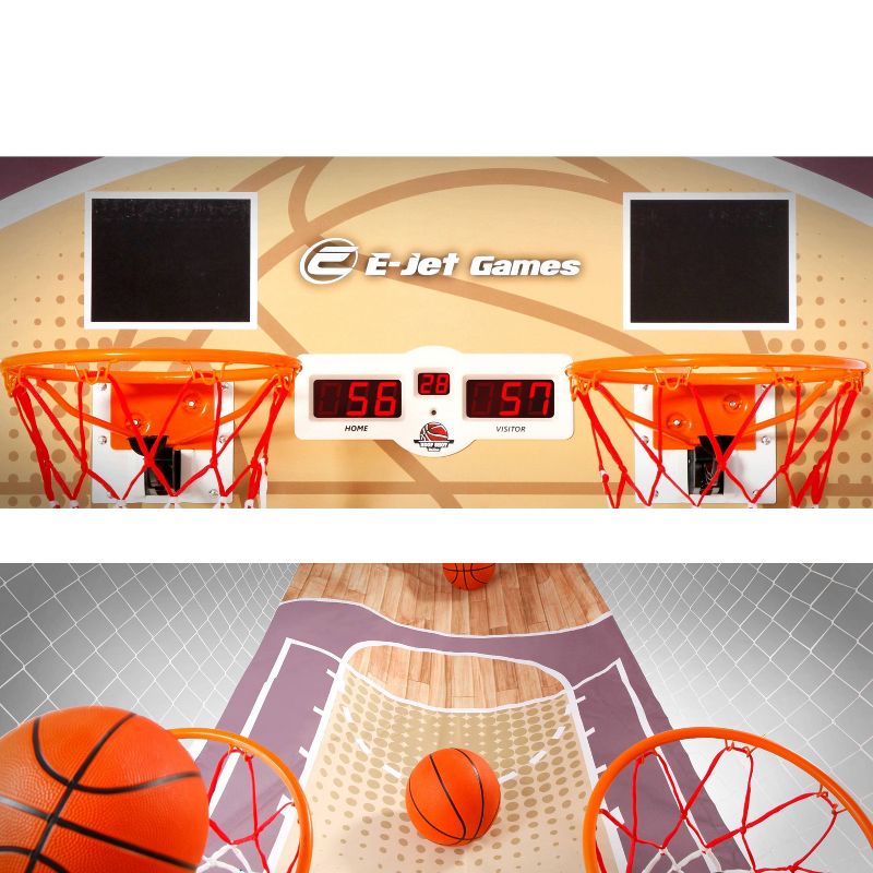 E-Jet Sports Online Bluetooth Arcade Basketball Game Set - Purple, 4 of 5
