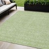 Artichoke Green Mint Green And Ivory Floral Washable Indoor Outdoor Area Rug - 2 of 4