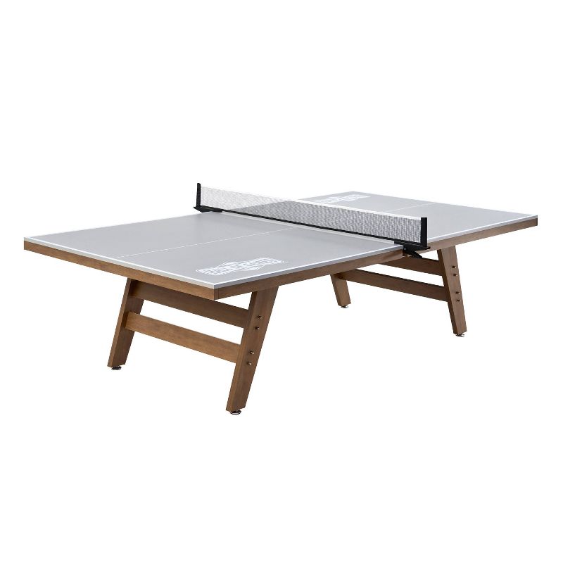 Hall of Games Official Size Wood Table Tennis Table - Gray, 1 of 7