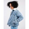 ABLE Women's Adult Shannon Trucker Denim Jacket - 4 of 4