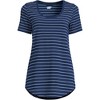 Lands' End Women's Short Sleeve Power Performance Scoop Neck Curved Hem Tunic Tee - 3 of 4