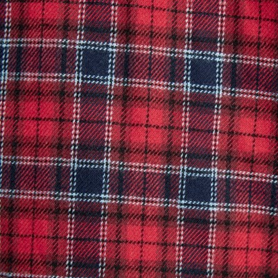 red plaid
