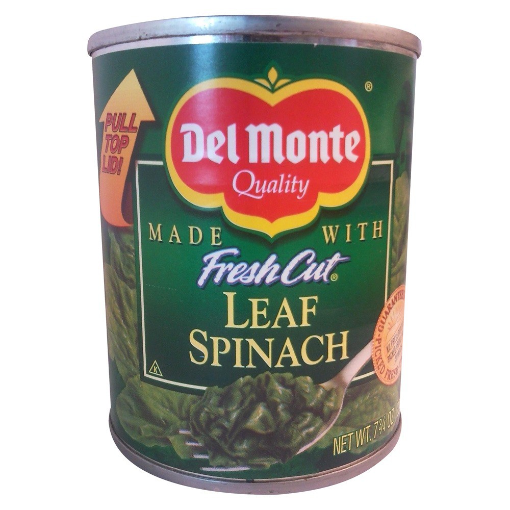 UPC 024000014904 product image for Del Monte Fresh Cut Leaf Spinach 7.75-oz. | upcitemdb.com