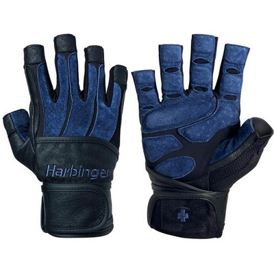 kolf Netjes paperback Harbinger 1310 Bioform Wrist Wrap Lifting Gloves - Large - Black/blue :  Target