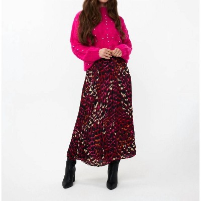 Women's Bloom Animal Print Skirt - ESQUALO