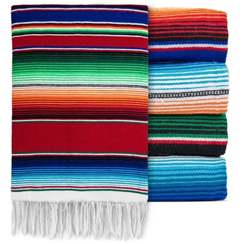 Extra heavy best sale recycled mexican blanket