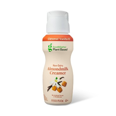 Plant Based Caramel Vanilla Non-Dairy Almondmilk Creamer - 1pt - Good & Gather™