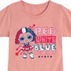 Girls' - LOL Surprise! - 4th of July Fitted Short Sleeve Graphic T-Shirt - 2 of 4