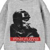 Pink Floyd World Tour Crew Neck Long Sleeve Athletic Heather Youth Sweatshirt - 2 of 2