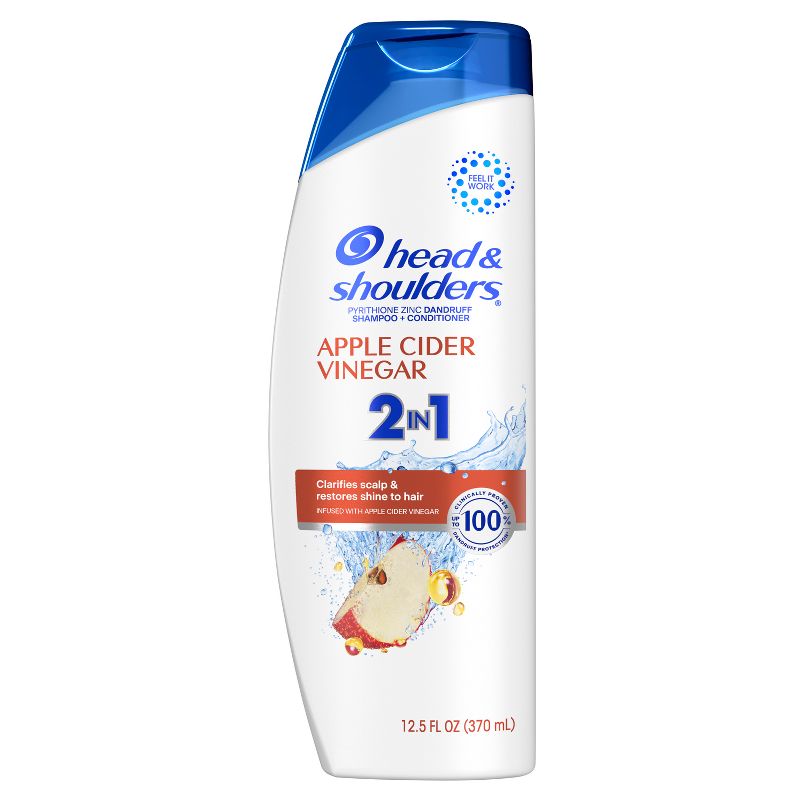 Head &#38; Shoulders 2-in-1 Dandruff Shampoo and Conditioner, Anti-Dandruff Treatment, Apple Cider Vinegar for Daily Use, Paraben-Free - 12.5 fl oz, 3 of 14