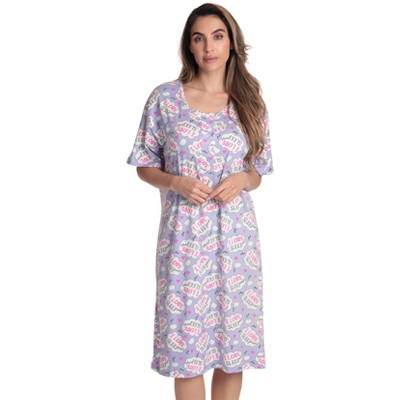 Just Love Short Sleeve Nightgown Sleep Dress for Women 4365-10717-XL