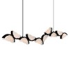 CWI Lighting,Moon Integrated LED Black Chandelier - 2 of 4
