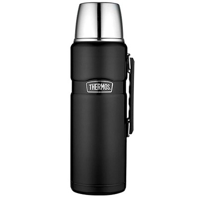 Thermos 2-liter Stainless King Vacuum Insulated Beverage Bottle - Matte Black