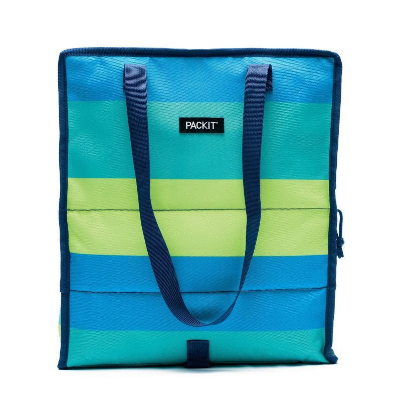 Packit Freezable Grocery Tote - Fresh Stripe, 2 of 10