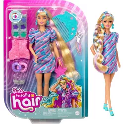 ​Barbie Totally Hair Doll - Star-Themed Dress