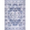 Alanya Ornate Medallion Washable Area Rug - JONATHAN Y - 2 of 4