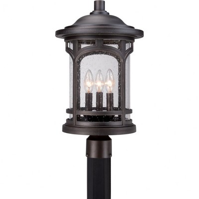 Quoizel Lighting Marblehead 3 - Light Post Light in  Palladian Bronze