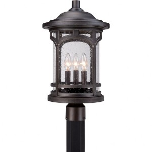 Quoizel Lighting Marblehead 3 - Light Post Light in  Palladian Bronze - 1 of 4