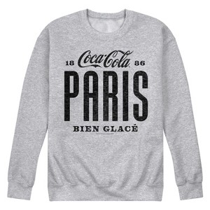 Men's - Coca-Cola - Paris Bien Glace Graphic Fleece Sweatshirt - 1 of 4