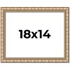 PosterPalooza | 18x14 Modern Bamboo Picture Frame, UV Acrylic, 5 Finishes - 2 of 4