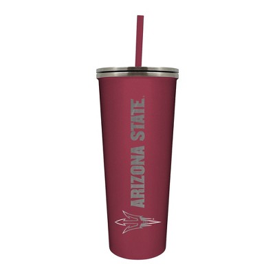 NCAA Arizona State Sun Devils 24oz Skinny Tumbler with Straw