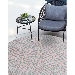 Jill Zarin Outdoor Cape Town Animal Print Woven Area Rug - 1 of 4