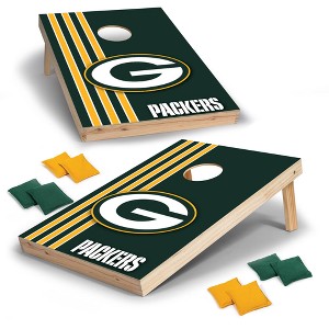 NFL Green Bay Packers 2'x3' Wood Cornhole Set - 1 of 4