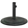 vidaXL Umbrella Base Patio Parasol Umbrella Stand Weighted Base Cast Iron - Green 17.7" x 17.7" x 11.8" - 4 of 4