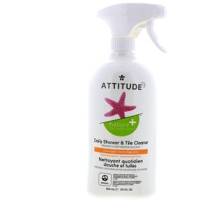 Attitude Daily Shower & Tile Cleaner, Citrus Zest, 27.1 oz - 1 of 4