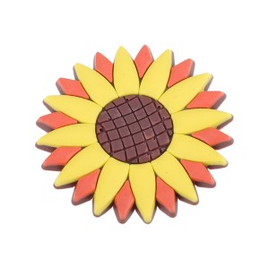 Unique Bargains Magnetic Refrigerator Sticker Yellow 1 Pc - 1 of 3