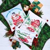 The Lakeside Collection Christmas at the Barn Embroidered Accent Pillows - 4 of 4