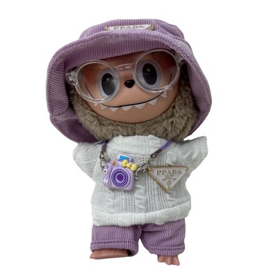 Lavender Designer Outfit for Labubu Photographers