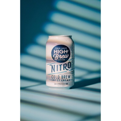 High Brew Nitro Cold Brew Sweet Cream - 10 fl oz