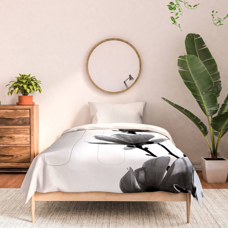 Monika Strigel Black Magnolia Comforter & Sham Set - Deny Designs, 4 of 6