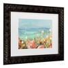 Trademark Fine Art - Danhui Nai Coastal Dahlias Crop Matted Framed Art - 3 of 4