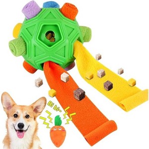 Dog Snuffle Ball-Interactive Puzzle Dog Toys Encourage Natural Foraging Skills Slow Feeder for Training and Stress Relief - 1 of 1
