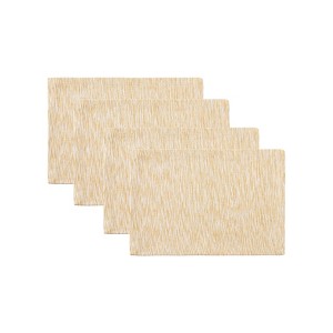 Design Imports Space Dyed Placemat Set/4, Dandelion - 1 of 4