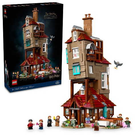 Детские конструкторы LEGO Harry Potter The Burrow - Collectors' Edition, Weasley House Building Set 76437