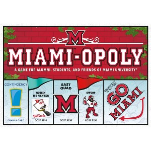 Late For The Sky: Miami-Opoly University Themed Family Board Game, Ages 8+ - 1 of 4