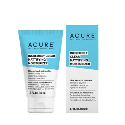 Acure Incredibly Clear Mattifying Moisturizer - 1.7 fl oz