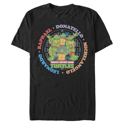 Maglietta Nickelodeon Teenage Mutant Ninja Turtles - Compleanno 30 Anni, Taglie Grandi, Maniche Corte, Uomo