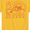 Boys' - Peanuts - Snoopy Flag Logo Short Sleeve Graphic T-Shirt - 2 of 4