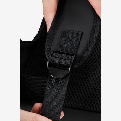 X RAY Waterproof Expandable Roll Top Backpack BLACK — фото 7