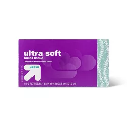 Ultra Soft Facial Tissue - 1pk/110ct - up & up™
